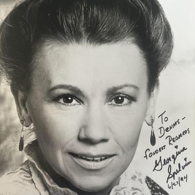 Georgina Spelvin signed photo