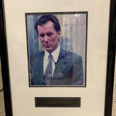 James Woods signed photo
