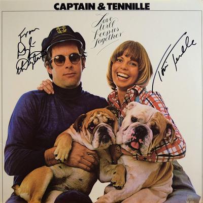 Captian and Tennille signed Song Of Joy album