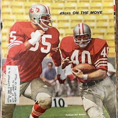 Sports Illustrated Magazine 1965 Ken Willard Issue