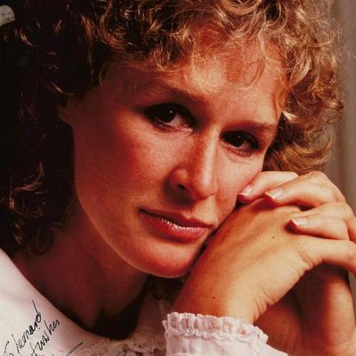 Glenn Close signed photo