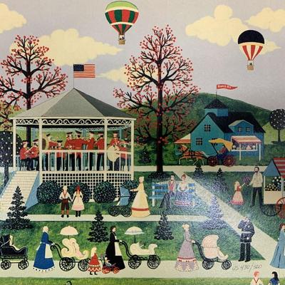 Wooster Scott signed serigraph.