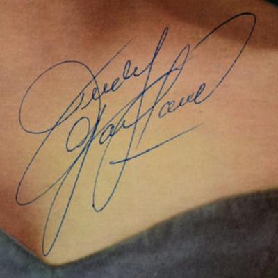 Judy Garland Judy signed album