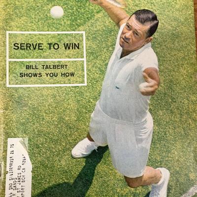 Sports Illustrated Magazine 1965 Bill Talbert Issue