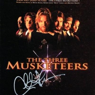 Charlie Sheen signed sheet music 