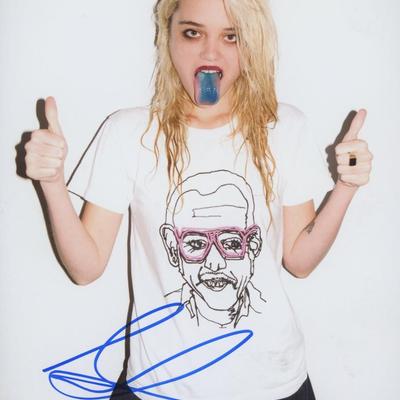Sky Ferreira signed photo