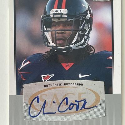 Chris Cook signed autograph card 