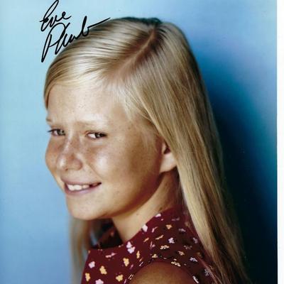 The Brady Bunch Eve Plumb signed photo