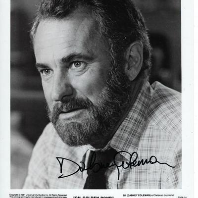 On Golden Pond Dabney Coleman signed movie photo