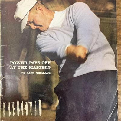 Sports Illustrated Magazine 1964 Jack Nicklaus Issue