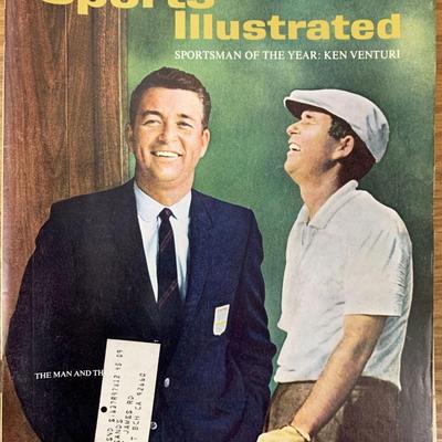 Sports Illustrated Magazine 1964 Ken Venturi Issue