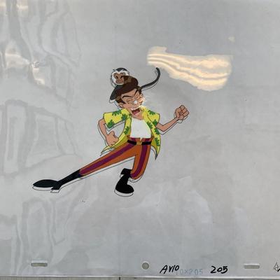 Ace Ventura original artwork and cel
