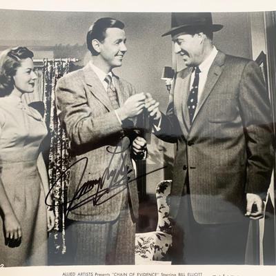 Jimmy Lydon signed photo