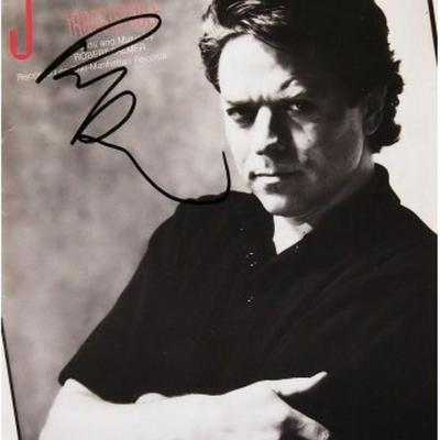 Robert Palmer signed sheet music 