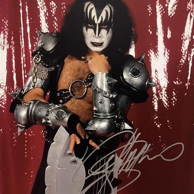 Kiss Gene Simmons signed photo