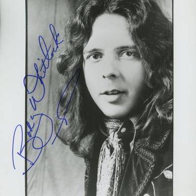 Derek and Dominoes Bobby Whitlock signed photo