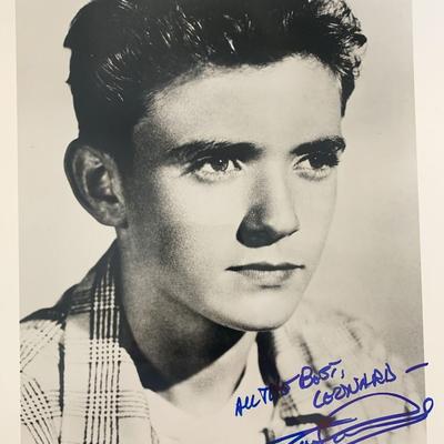 Tim Considine singed photo