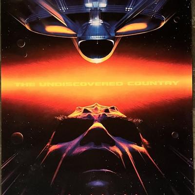 Star Trek VI The Undiscovered Country original movie poster