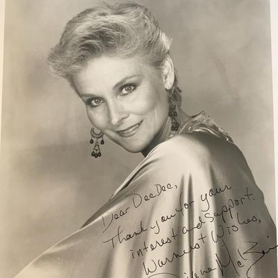 Diane McBain signed photo
