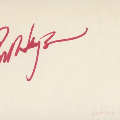 Robert Hays "Airplane the movie" signature cut