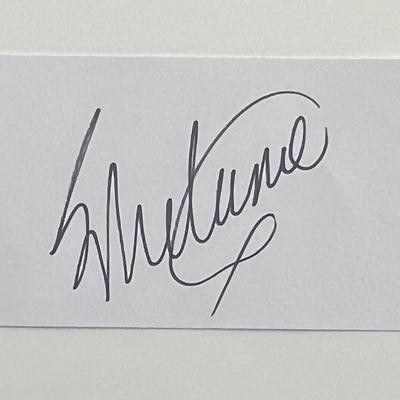 Sporty Spice Melanie C original signature