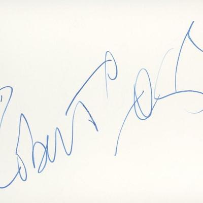 Robert "Scarface" Loggia signature cut