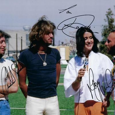 The Bee Gees signed photo