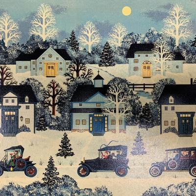 Wooster Scott signed serigraph.