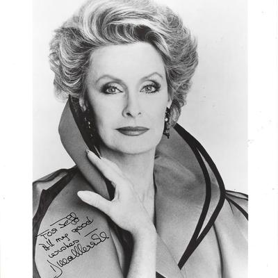 Dina Merrill signed photo
