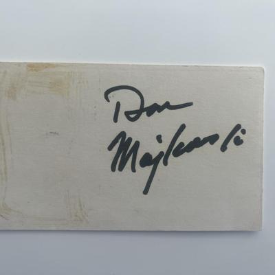 Don Majkowski original signature