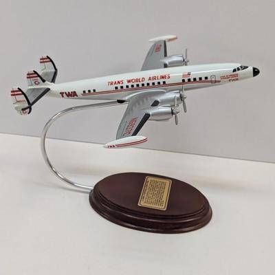 Lockheed L-1049 Super Constellation TWA Model Airplane
