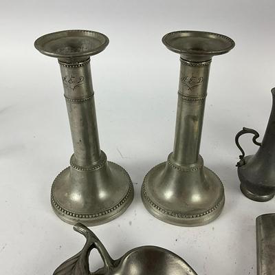 769 Large Pewter Lot