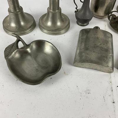 769 Large Pewter Lot