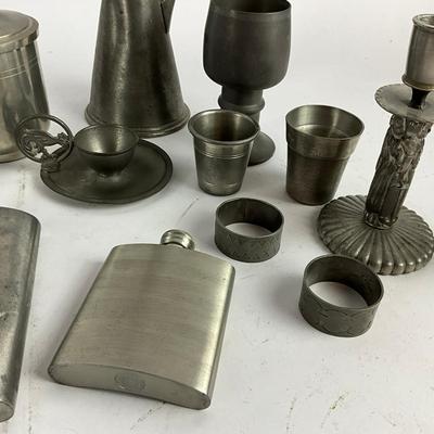 769 Large Pewter Lot