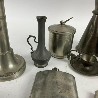 769 Large Pewter Lot