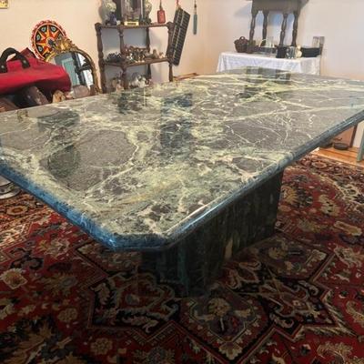 Very Large Stone Top Table