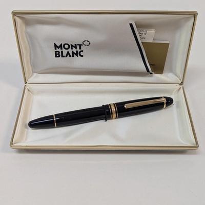 Montblanc Meisterstuck 146 Fountain Pen Gold Nib 14k Made In Germany