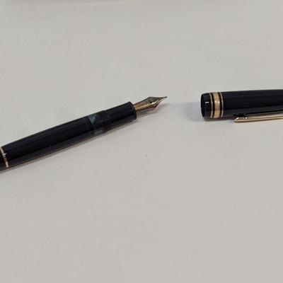 Montblanc Meisterstuck 146 Fountain Pen Gold Nib 14k Made In Germany