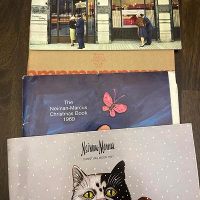Vintage Neiman Marcus & Cartier catalogs