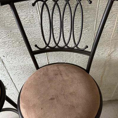 Two Swivel Barstools