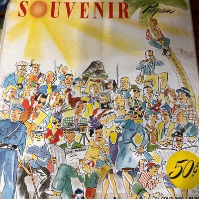 1951 Rose Bowl Parade program