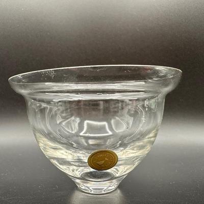 Vintage Arcadia Crystal Rumania Caviar Shrimp Cocktail Seafood Servers
