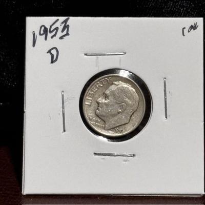 1953 D Roosevelt Dime MS