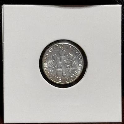 1959 Roosevelt Dime MS