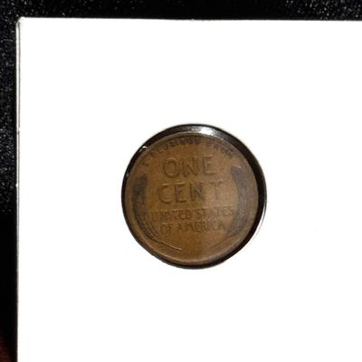 1909 Linclon Wheat Penny