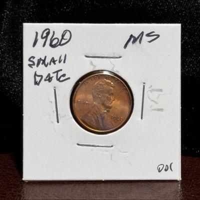 1960 Small Date Linclon Penny MS