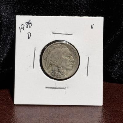 1938 D Buffalo Nickel