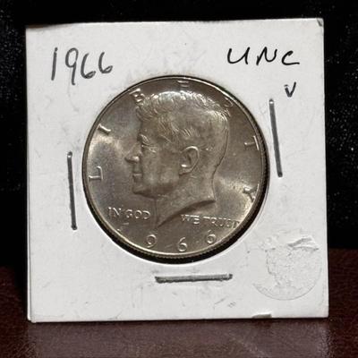 1966 Kennedy Half Dollar