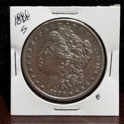 1880 S Morgan Silver Dollar