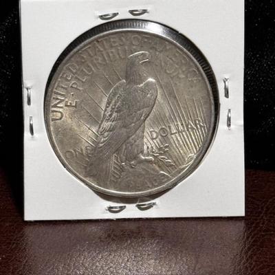 1922 Peace Dollar